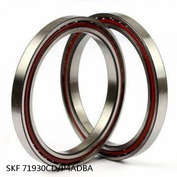 71930CD/P4ADBA SKF Super Precision,Super Precision Bearings,Super Precision Angular Contact,71900 Series,15 Degree Contact Angle