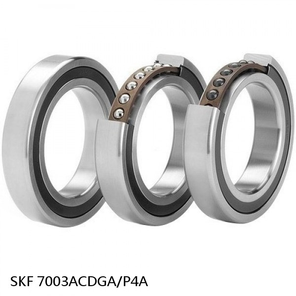 7003ACDGA/P4A SKF Super Precision,Super Precision Bearings,Super Precision Angular Contact,7000 Series,25 Degree Contact Angle