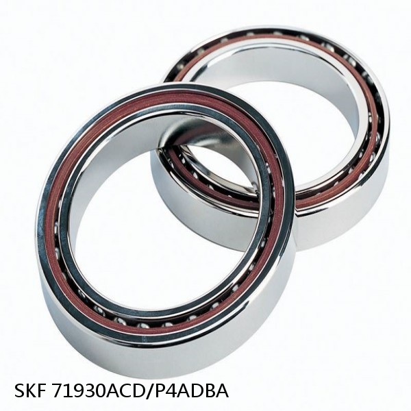 71930ACD/P4ADBA SKF Super Precision,Super Precision Bearings,Super Precision Angular Contact,71900 Series,25 Degree Contact Angle