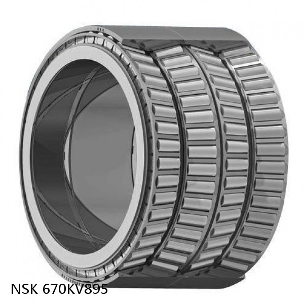 670KV895 NSK Four-Row Tapered Roller Bearing