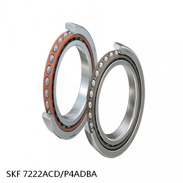 7222ACD/P4ADBA SKF Super Precision,Super Precision Bearings,Super Precision Angular Contact,7200 Series,25 Degree Contact Angle