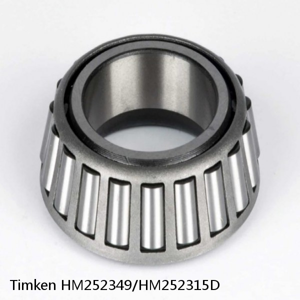 HM252349/HM252315D Timken Tapered Roller Bearing Assembly