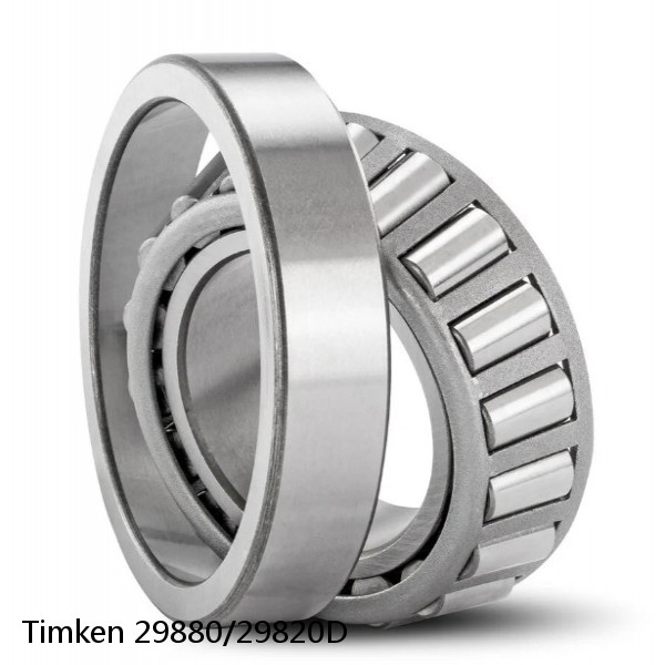 29880/29820D Timken Tapered Roller Bearing Assembly