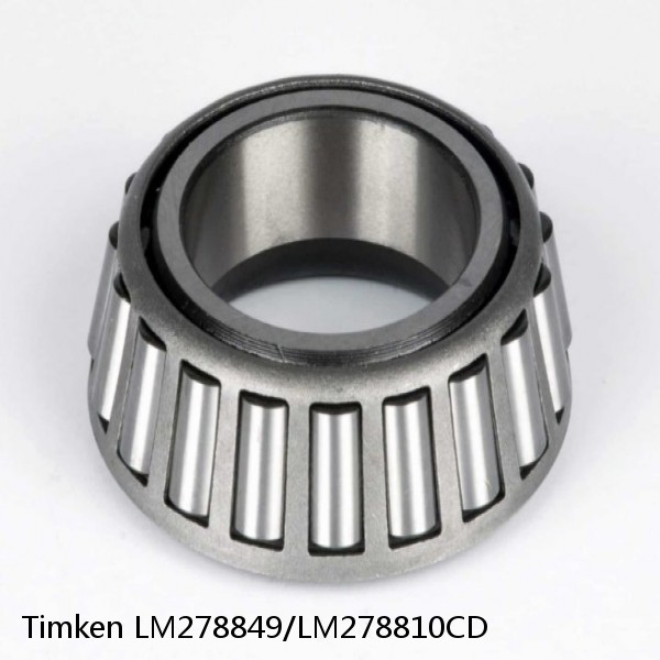 LM278849/LM278810CD Timken Tapered Roller Bearings