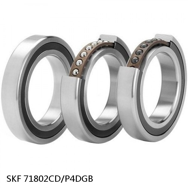 71802CD/P4DGB SKF Super Precision,Super Precision Bearings,Super Precision Angular Contact,71800 Series,15 Degree Contact Angle