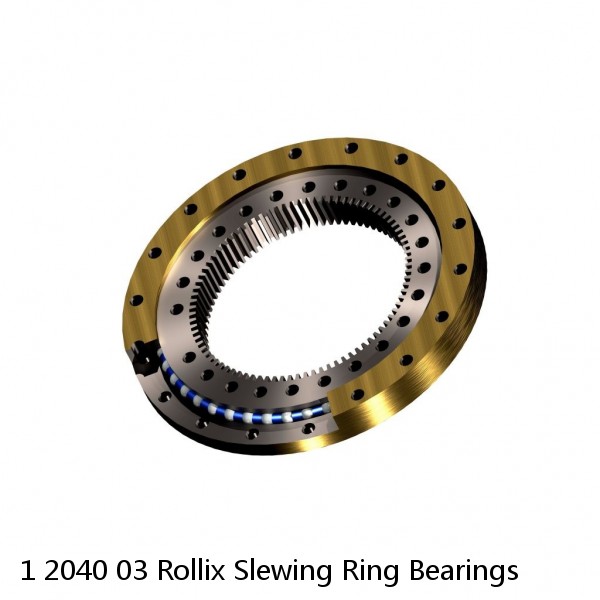 1 2040 03 Rollix Slewing Ring Bearings