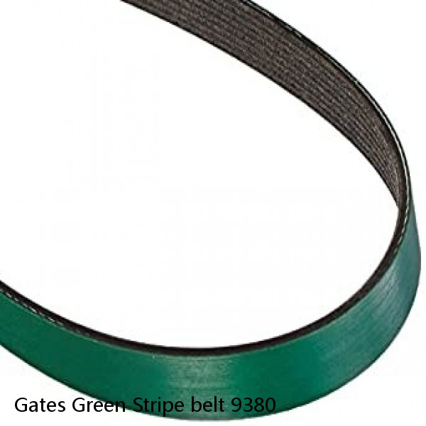 Gates Green Stripe belt 9380