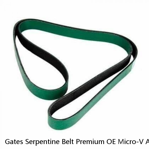 Gates Serpentine Belt Premium OE Micro-V AT Belt Gates K060435 Green Stripe NOS