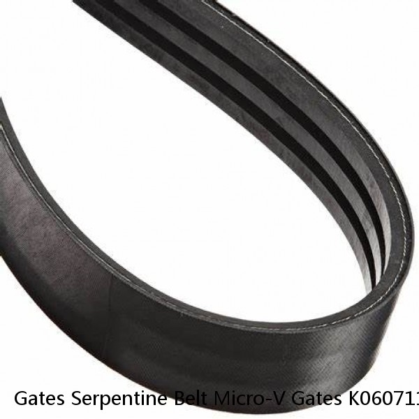 Gates Serpentine Belt Micro-V Gates K060711 For Buick Chevy Oldsmobile